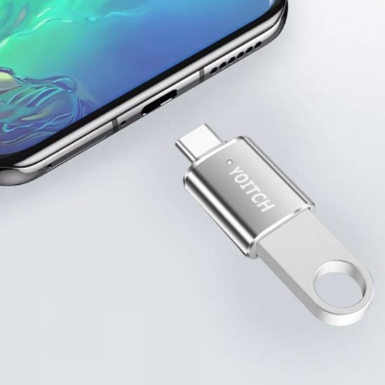 플로우C2 USB A to Type C OTG 젠더 2개