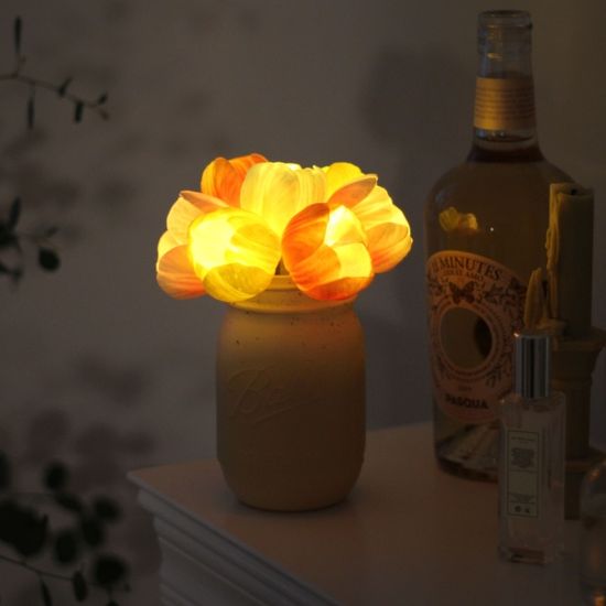 러브 튤립 팟 LED 무드등