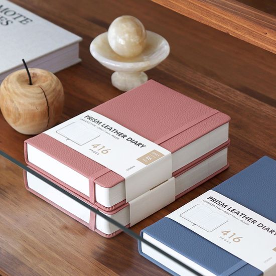 프리즘 레더 데일리 다이어리 (만년형, B6, 32절)