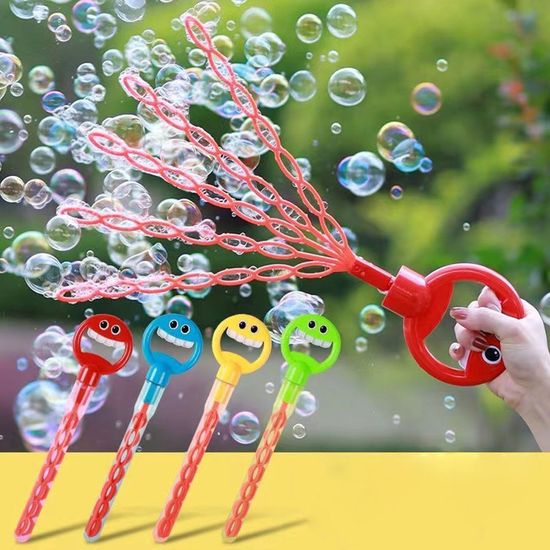 스마일 32홀 버블 스틱 5단 비눗방울 버블건 비누방울