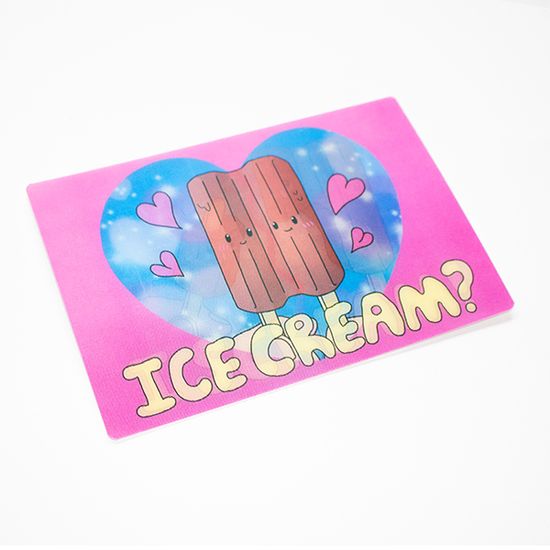 I Scream 렌티큘러 엽서