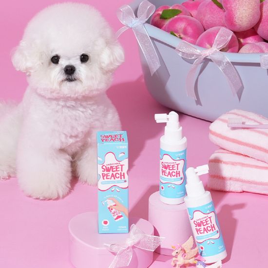 펫생각 스윗피치 덴탈스프레이 강아지 뿌리는 치약