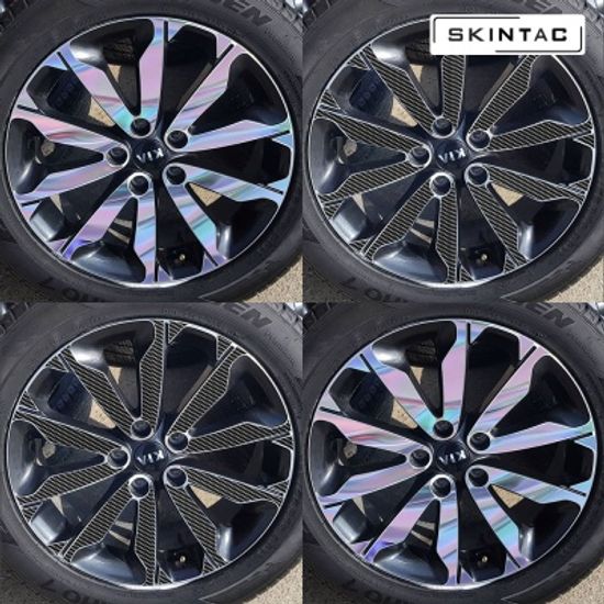 기아 올 뉴 스포티지 QL 18인치 휠스티커/1세트