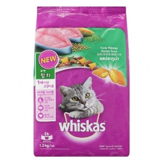위스카스 참치 어덜트 1.2kg 고양이 반려묘 성묘 사료(WBDC228)