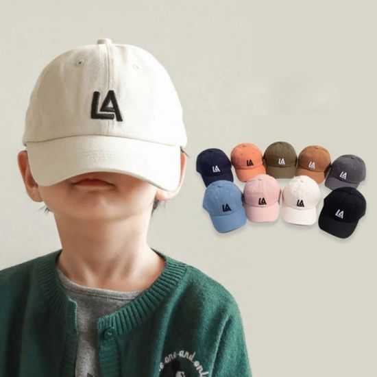 아동 LA 자수 볼캡 야구 모자 어린이 남아 여아 키즈 