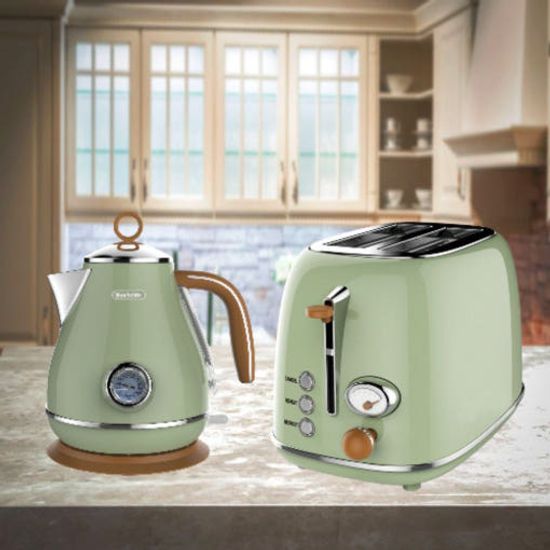 벤소닉 레트로 전기포트 + 토스터기 세트