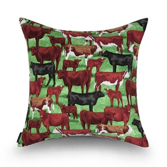 nother Beef Cows Cushion / 나더 카우 프린트 쿠션