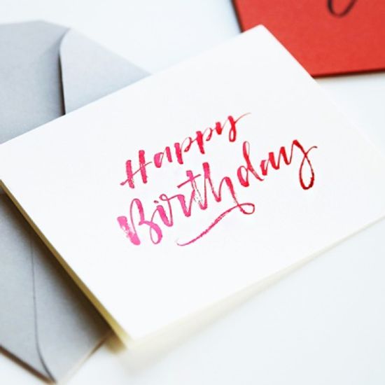 SIGNATURE 영문캘리 카드 M