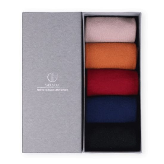 스키니 무지 컬러양말 기프트세트 [GIFT SET] [5개입]
