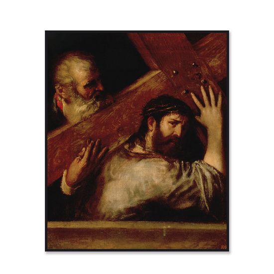 티치아노 - 십자가를 지고 가시는 그리스도