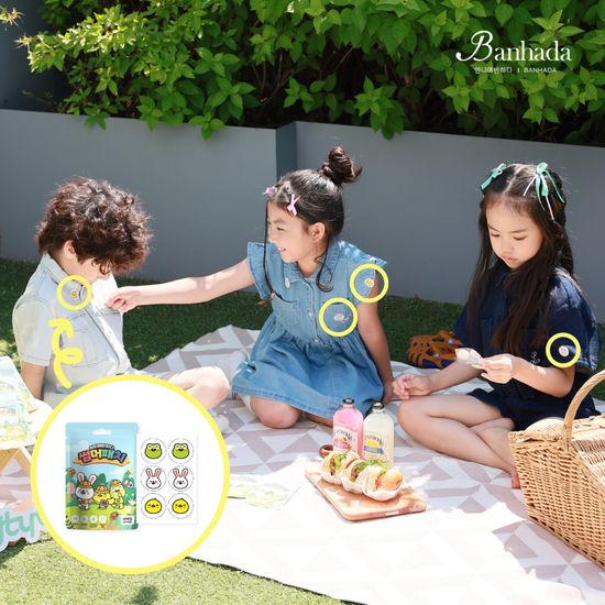 (3+3) 아이에반하다 국산 어린이 썸머패치 (18매입)