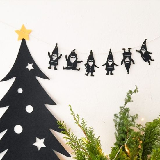 산타 프렌드 가랜드 LED포함