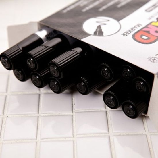 보드마카-검정12p 마커 마카펜 사무용품