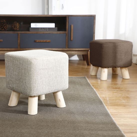 마렌 스텝 풋 수납 스툴 의자 벤치 보조 미니 스톨