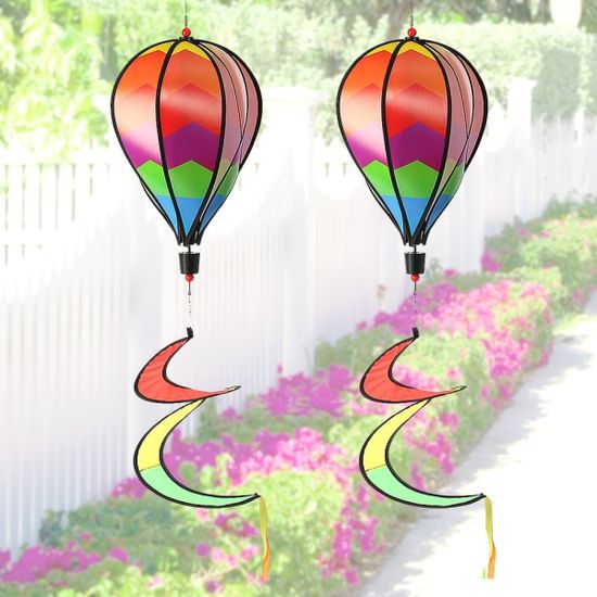 에어벌룬 열기구 바람개비 2p세트(B) 축제 팔랑개비