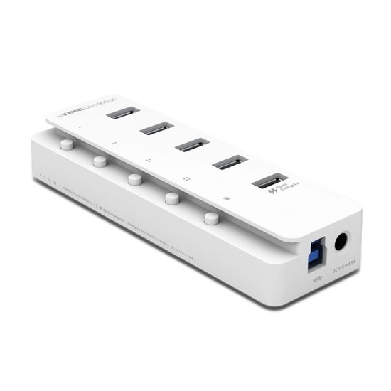(아이피타임) ipTIME UH1005QC 5포트 USB허브
