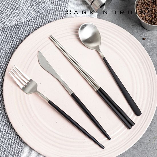 [AGK] 블랙스톤 커트러리 스테인리스 나이프1p