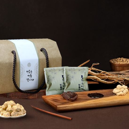 [임금님간식] 인절미 도라지정과 행복 세트/50gx10개