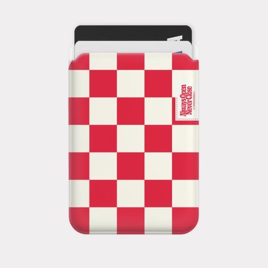 베이직 체커보드 라벨 [맥세이프 카드슬롯]