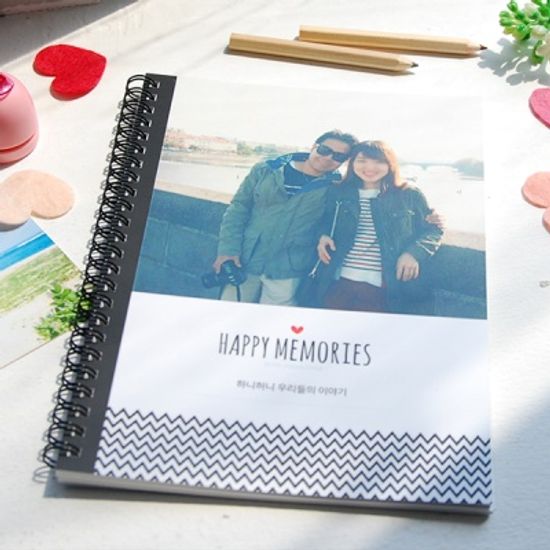 제이로그 커플 다이어리(커플가계부)-지그재그 모던