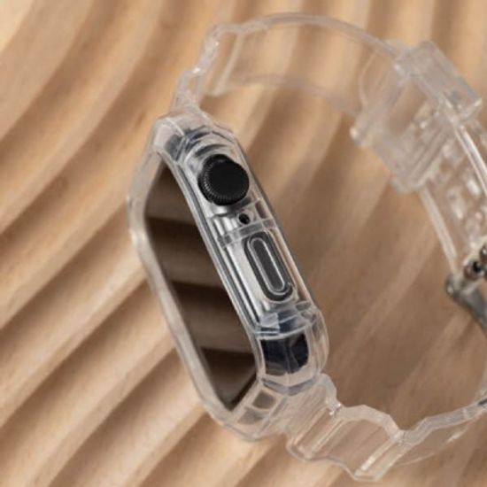 [오늘도착/필름증정] 애플워치 투명 클리어 스트랩 