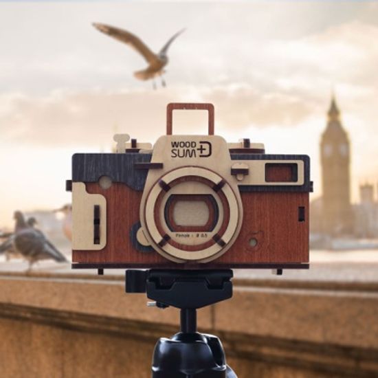 [WOODSUM/우드썸] 핀홀카메라 레트로