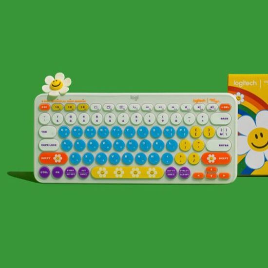 [핫트랙스 단독] 로지텍 K380 X 위글위글 컬레버