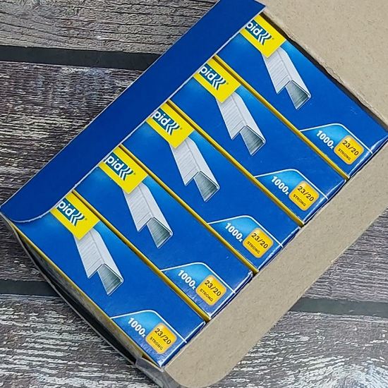 래피드 제본용 H13호 Strong 심/침 23/20mm 1Box(5통)
