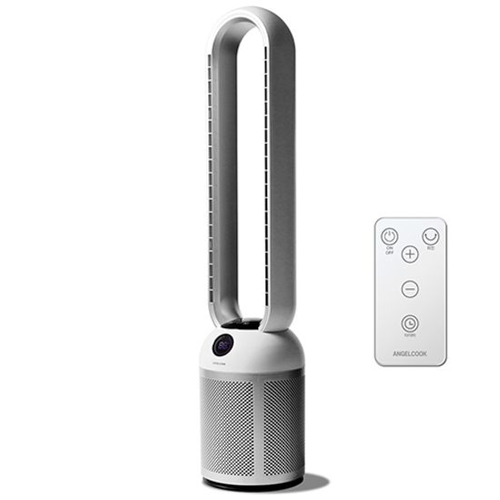 엔젤쿡 BLDC 리모컨 날개없는 선풍기 AGC-WL2200