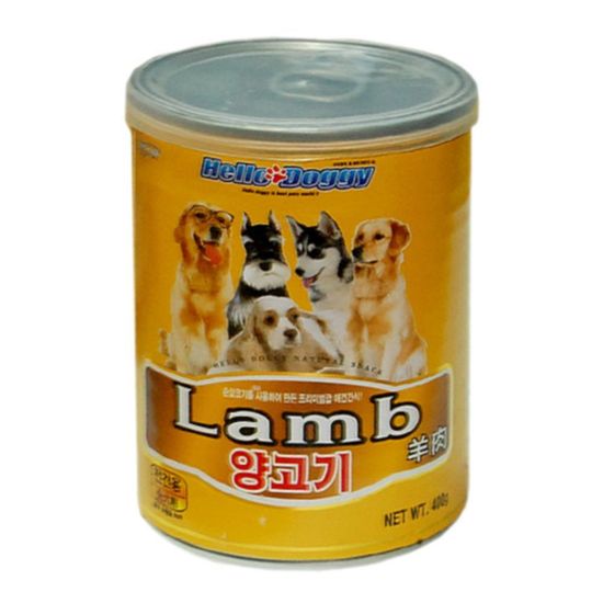 헬로도기 양고기캔 (400g)(WFFA82E)