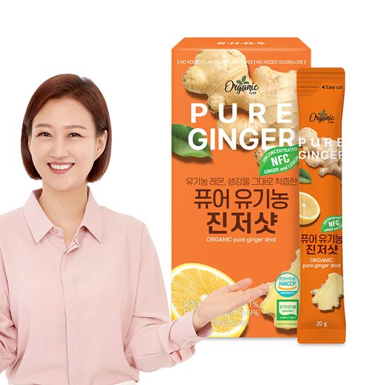 [천호엔케어] 퓨어 유기농 진저샷 20g * 14포