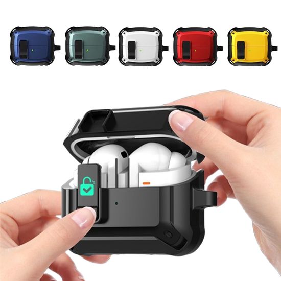 갤럭시버즈3 프로 풀백 범블비 잠금 락 실리콘 케이스