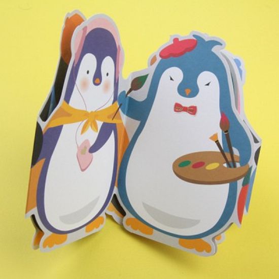 가랜드카드 Everyday penguin