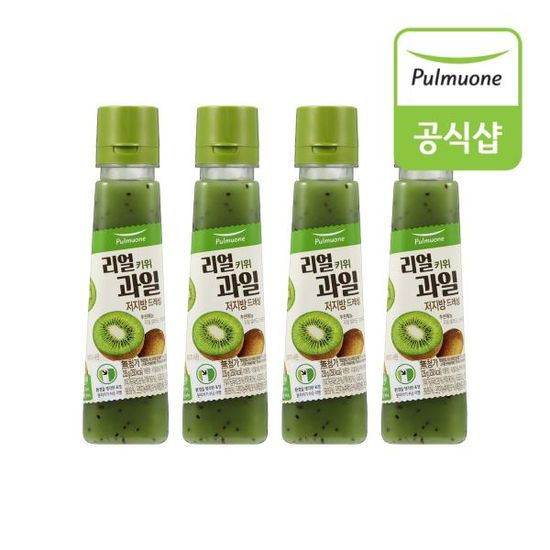 풀무원 리얼과일 저지방드레싱 키위 235g x 4개