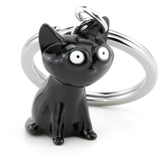 [TROIKA]  FELIX 고양이 키홀더 블랙 (KR16-22/BK)
