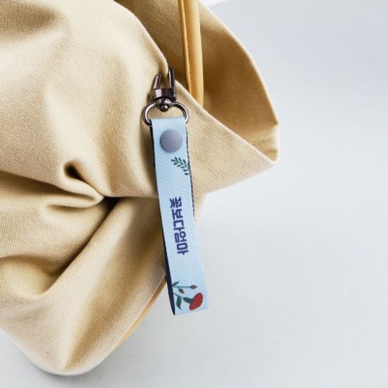 [주문제작]네임택 키링 카네이션