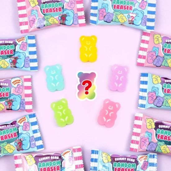 핑크풋 곰젤리랜덤지우개