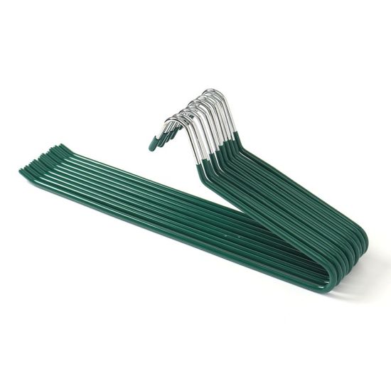 제트 논슬립 바지걸이 10p세트 스텐 치마 코팅 옷걸이