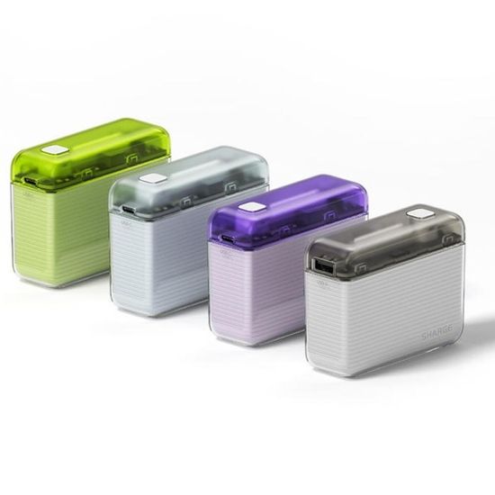 신용카드 크기 휴대용 보조배터리 Shargeek Flow 보조배터리 10000mAh