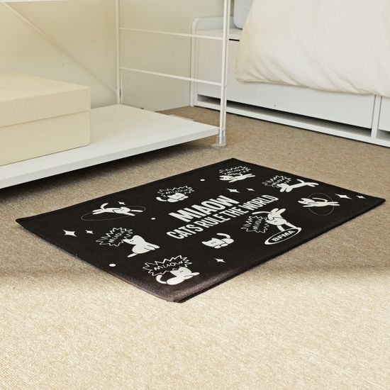 미야오캣 벨벳 발매트 러그