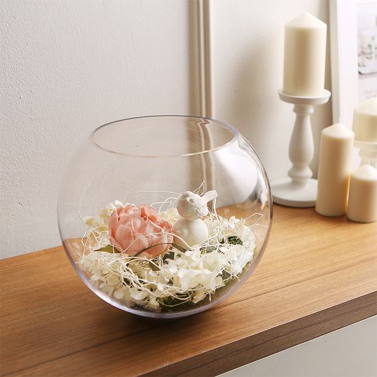 SHB2 투명유리볼 테라리움 어항수반 (25X19)