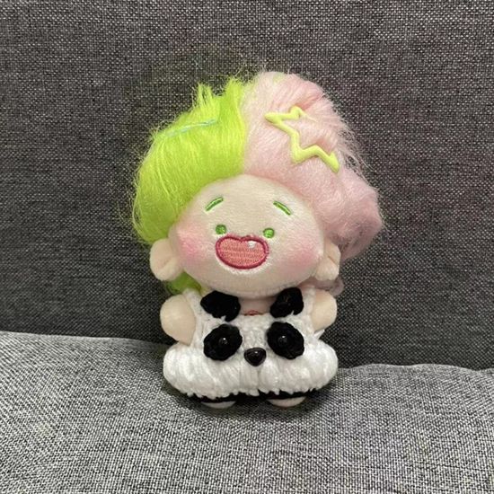 러블리 10cm 봉제 뜨개질 인형 공주 드레스 옷 입히기