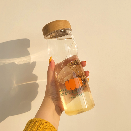 티즌 하루호박차 전용 우드 보틀 500ml