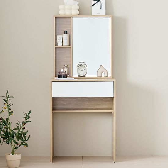 라일 콘솔 수납 화장대 거울 세트 800 (착불)