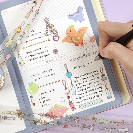 드롭 키스컷 테이프 (4종)