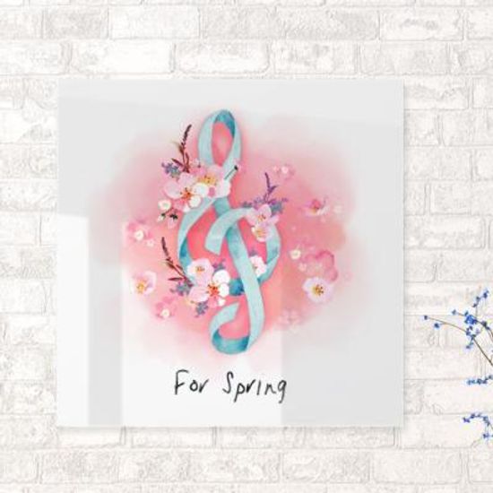 ia176-아크릴액자_감성수채화봄