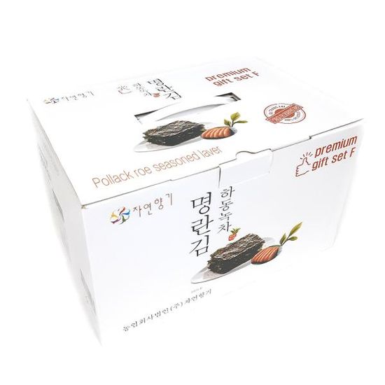 [선물세트] 하동녹차 명란맛김(전장김 30g_10봉)