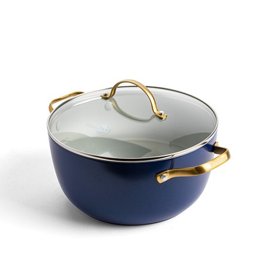 그린팬 파도바 양수 뚜껑 냄비 20cm (로열블루)