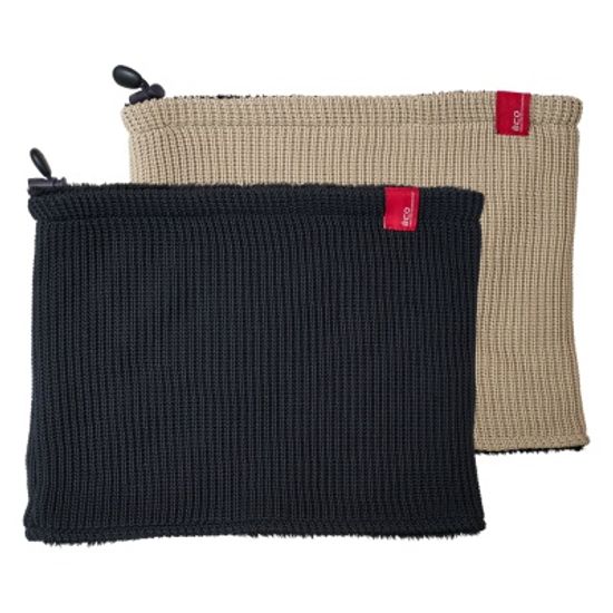 핫데이 니트 벨보아 넥워머 국내생산 블랙