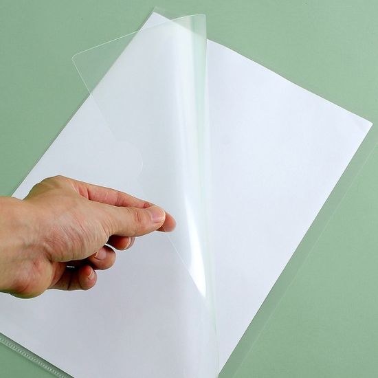 투명 L자 클리어홀더 10p세트(A4) 문서정리 화일